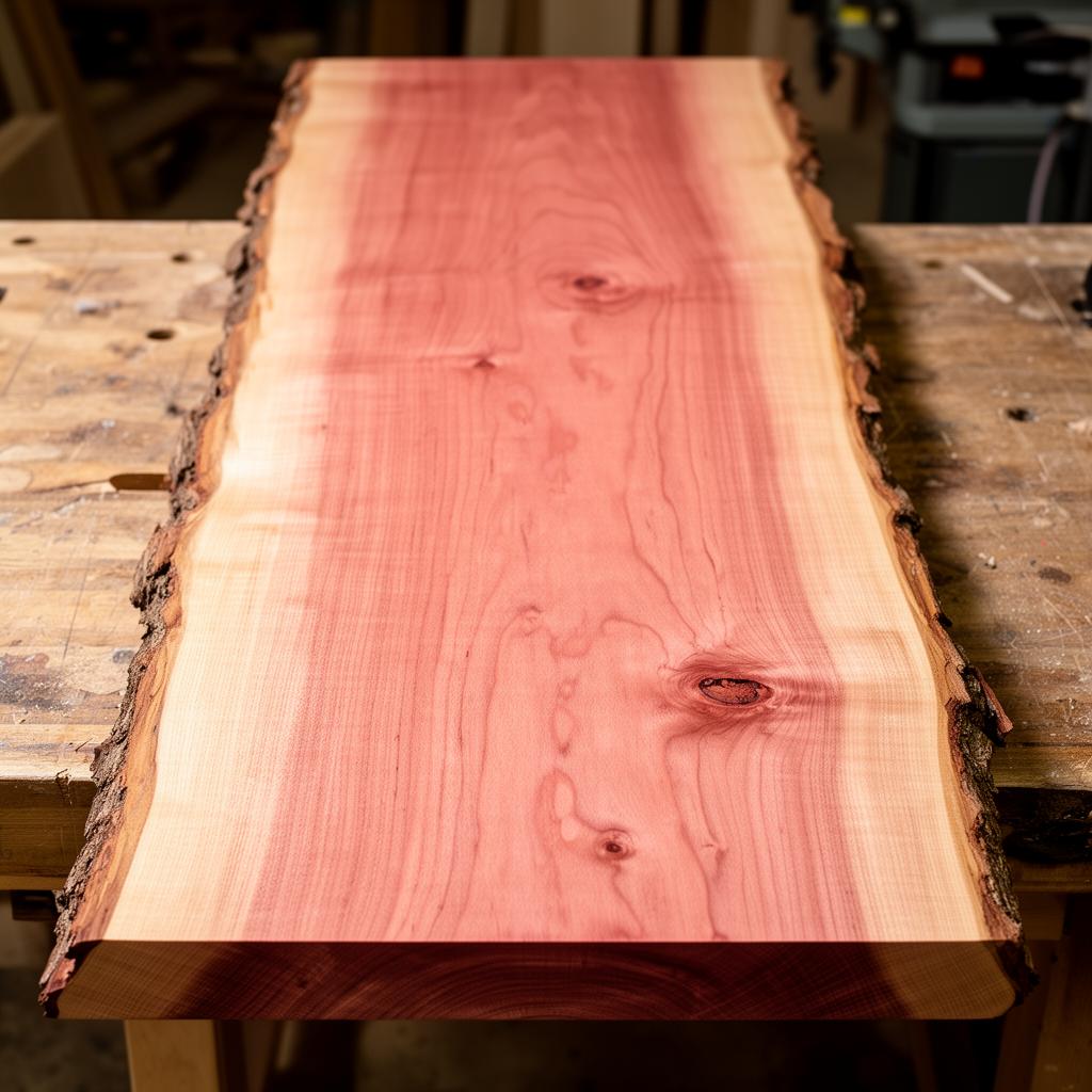 Cherry cabinet wood, Patinas to a deep amber with age.