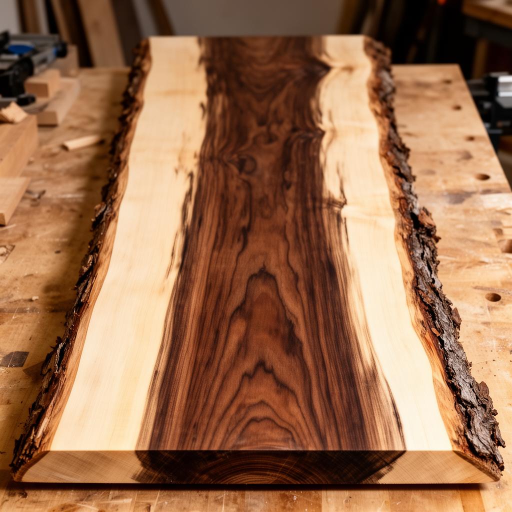 Hickory cabinet wood, The hardest commercial American hardwood.