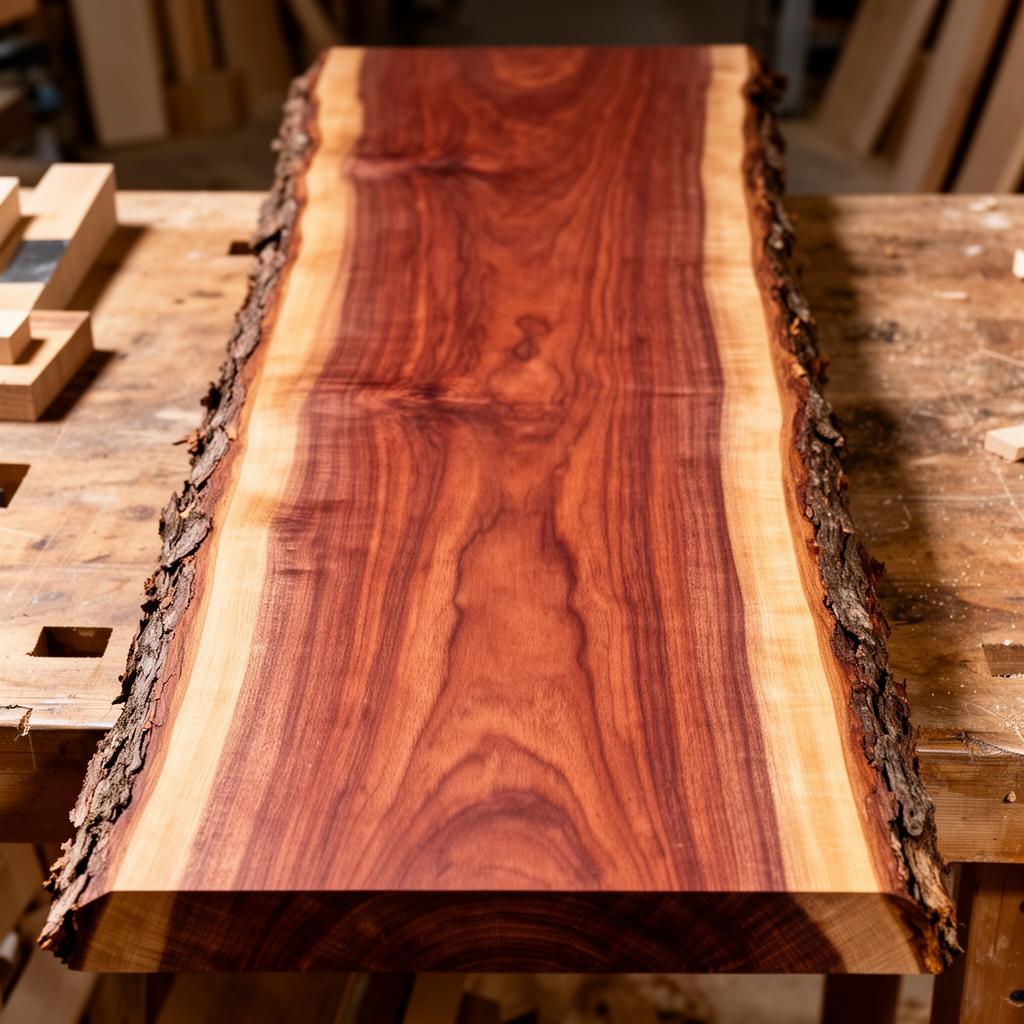 Mahogany cabinet wood, The original luxury hardwood, ribbon-figured and timeless.