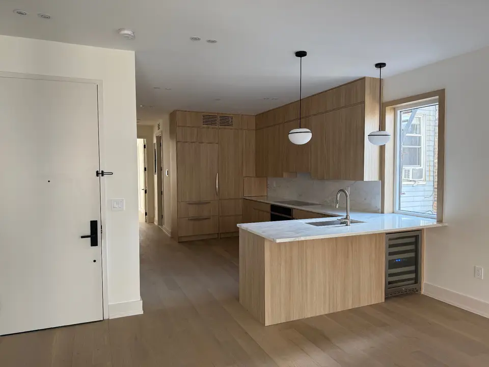 Kitchen island cabinet installation process